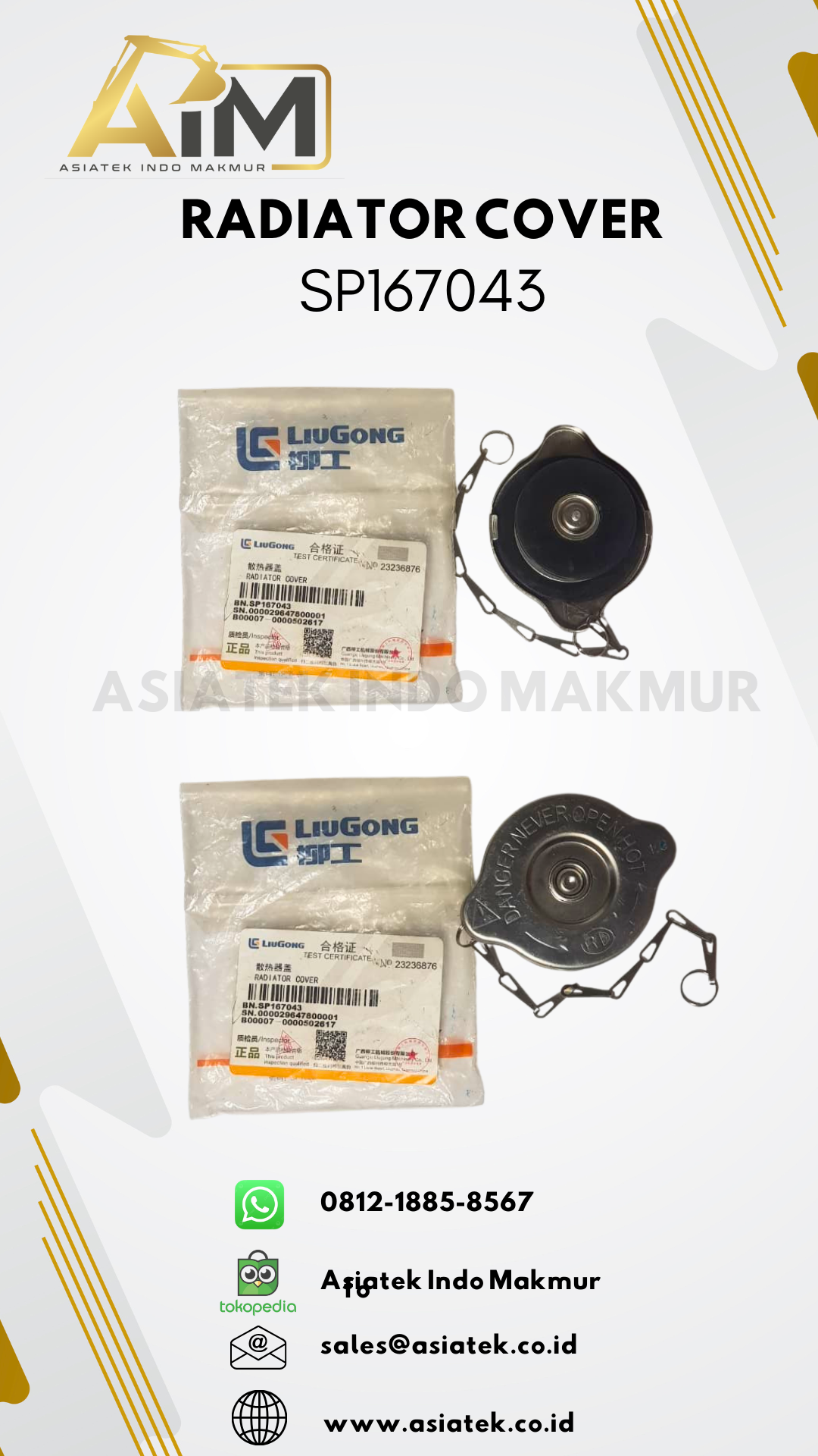 RADIATOR COVER (SP167043)